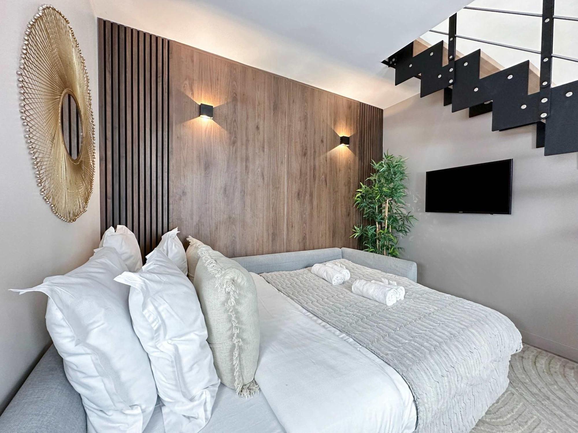 Stylish & Chic Duplex Near Eiffel Tower Apartment Paris Bagian luar foto